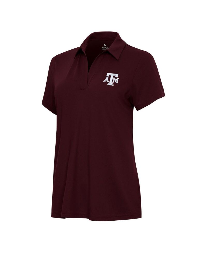 Women's Maroon Texas A&M Aggies Era Polo Shirt