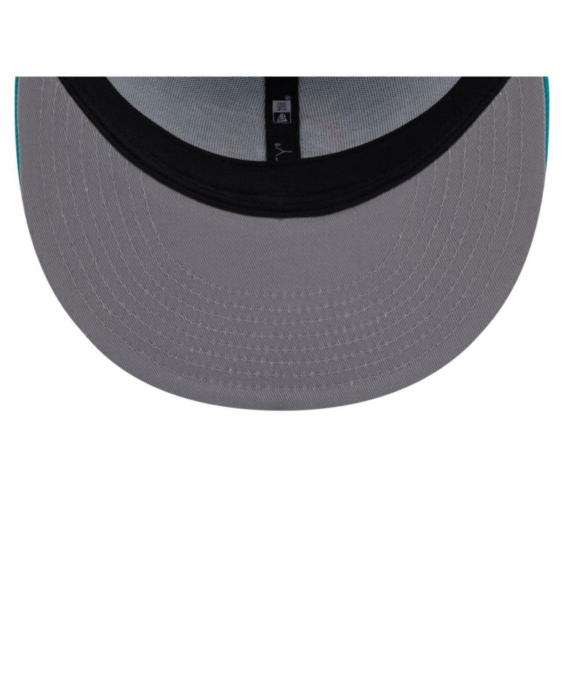 Men's Aqua Miami Dolphins Core Team 9FIFTY Trucker Snapback Hat