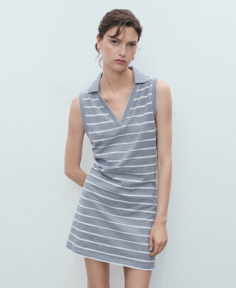 Women's Short Polo-Style Dress
