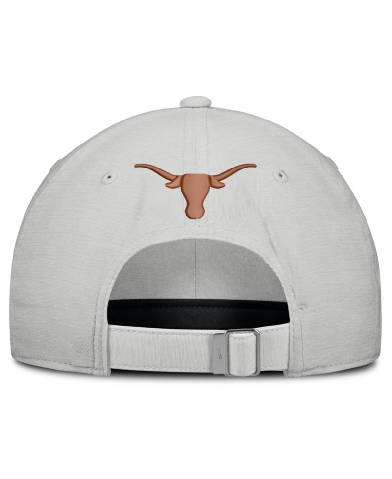 Men's and Women's Gray Texas Longhorns 2026 On-Field Gameday Club Adjustable Hat