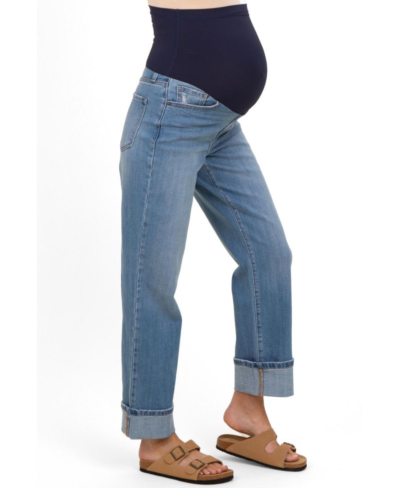 Women's Medium Dad Jean With Cuff