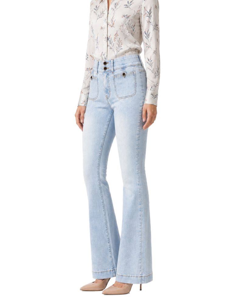 Women's High-Rise Tummy Tuck Bootcut Jeans