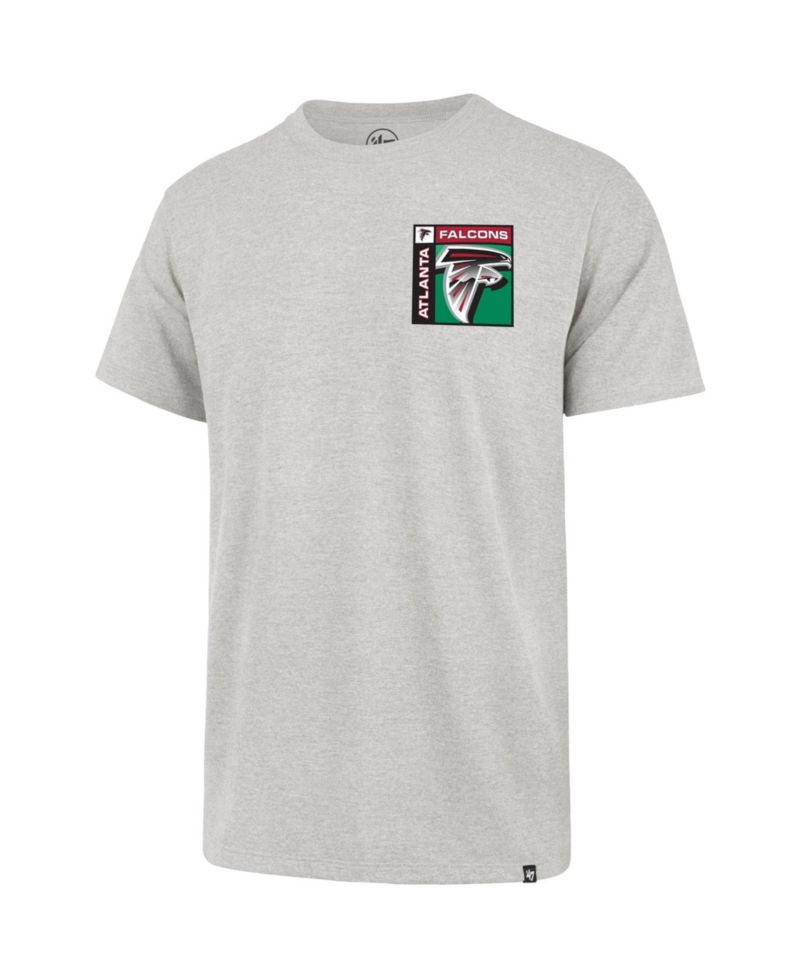 Men's Gray Atlanta Falcons Chrome Plate Franklin T-Shirt