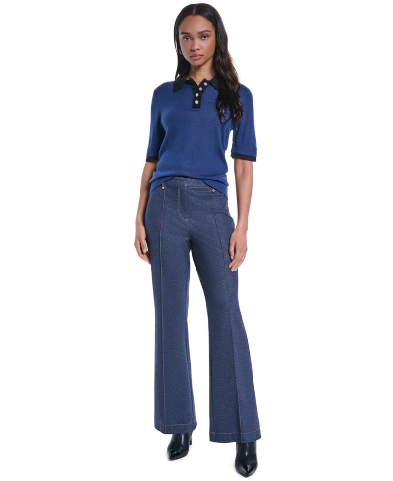 Petite Mid-Rise Pants