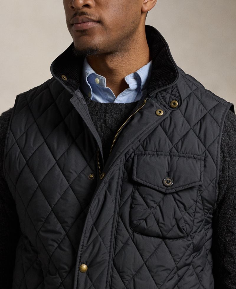 Men's Big & Tall The Beaton Quilted Utility Vest