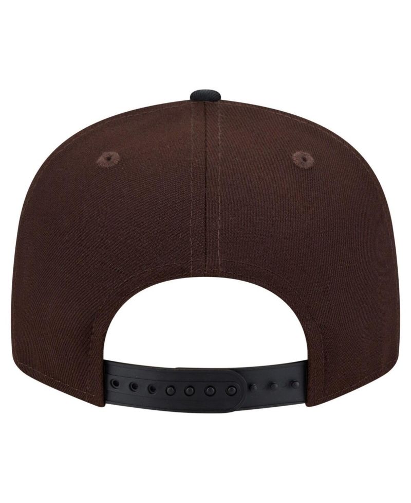Men's Dark Brown New York Jets Burnt Wood Camo 9FIFTY Snapback Hat