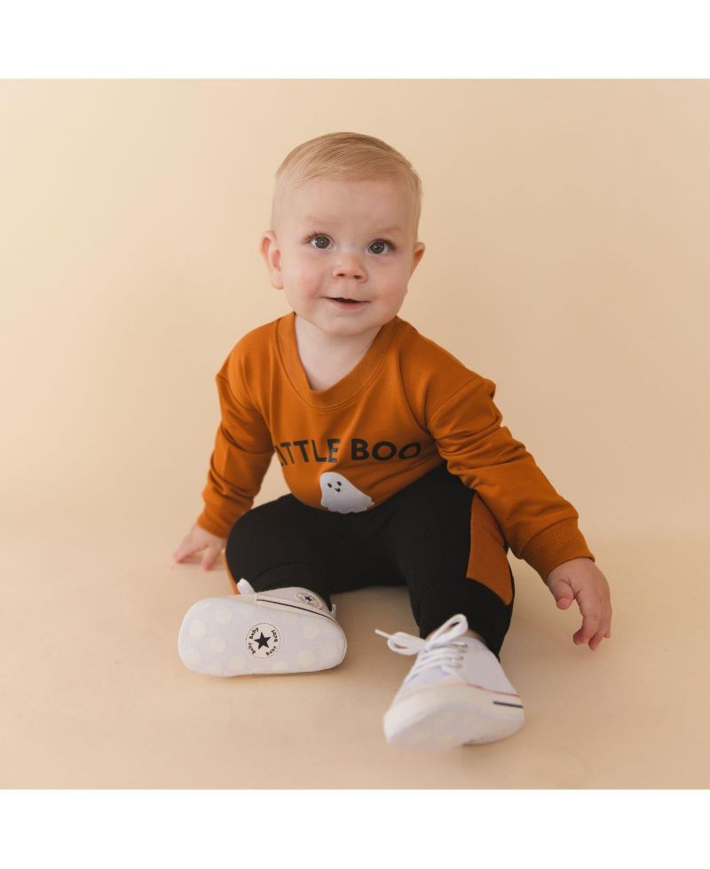 Boys' 4-20 Striped Pull-On Brushed Fleece-Lined Joggers
