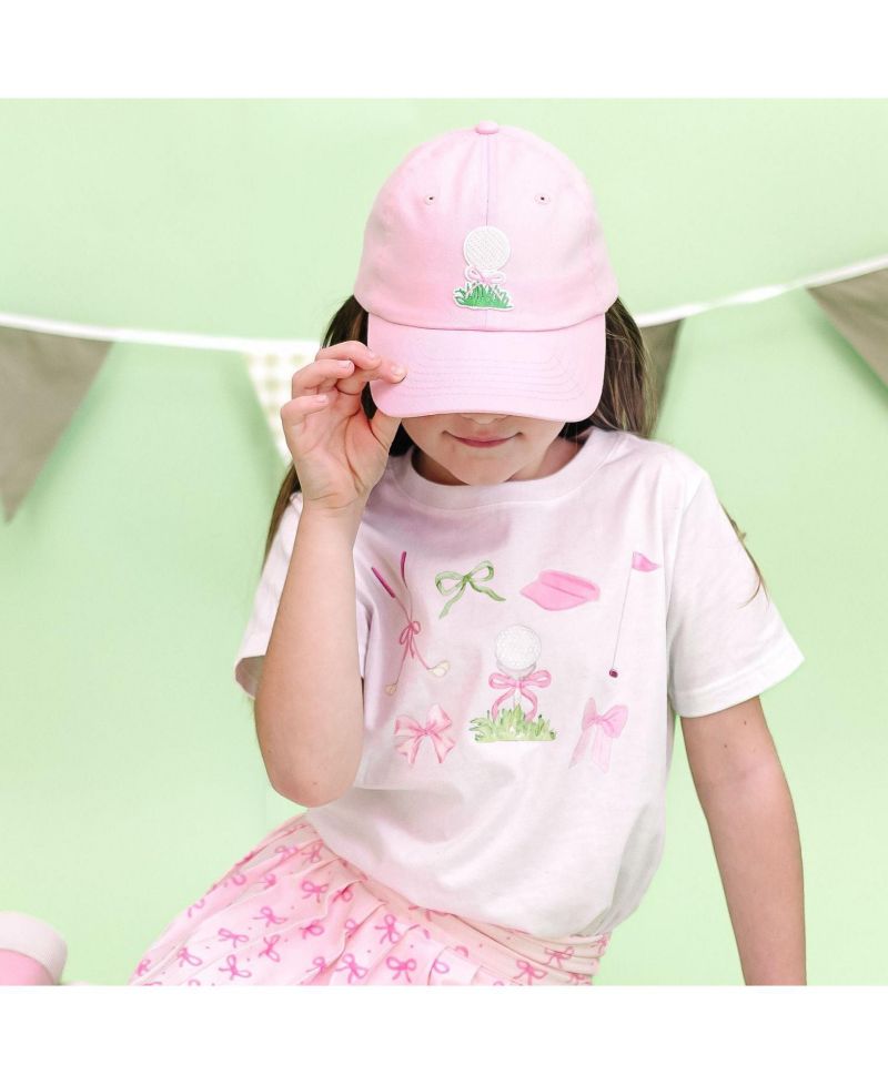 Baby Girls Golf Icon Short Sleeve T-Shirt