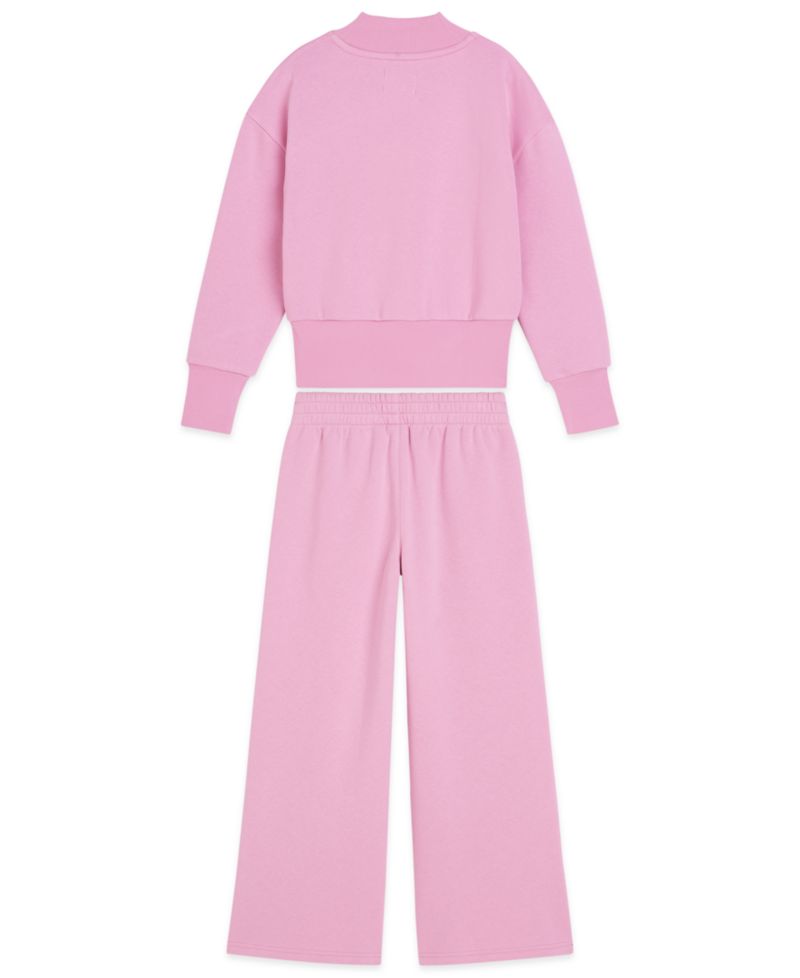 Girls' 4-6X Long-Sleeve Top and Pants, 2-Piece Set