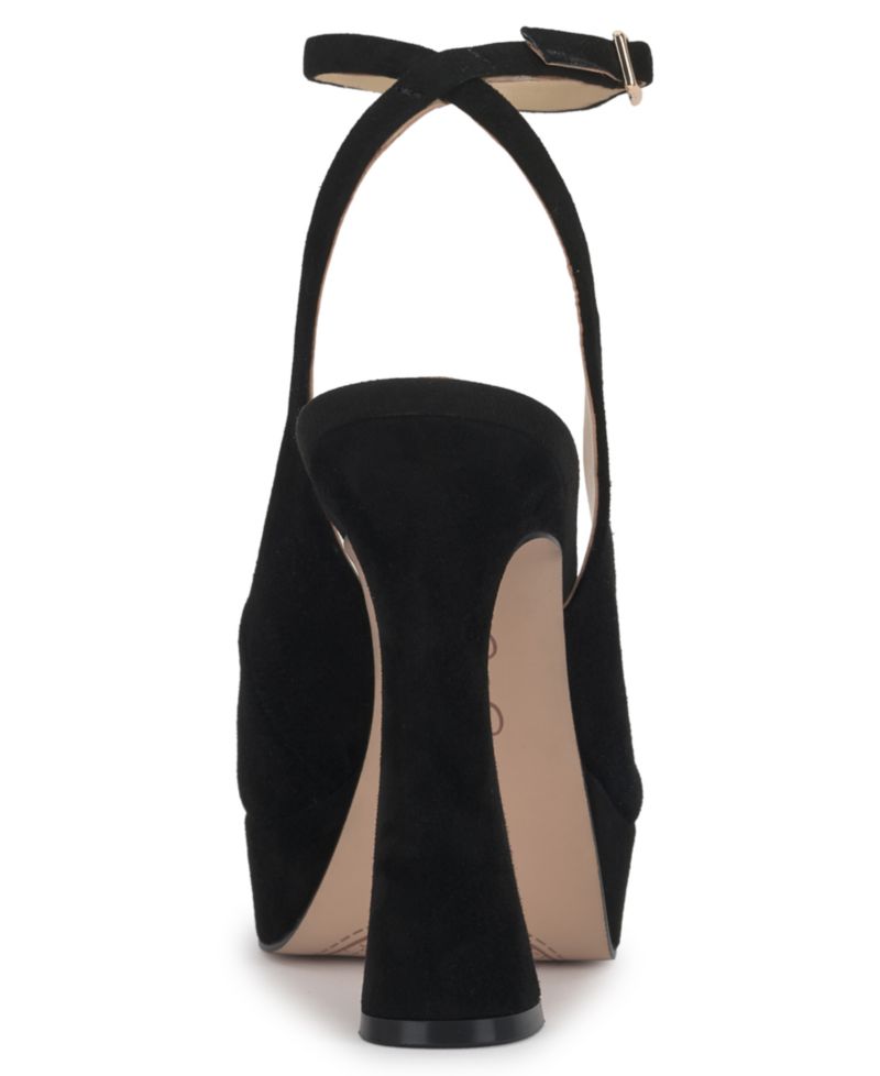 Women's Nelica Platform Ankle-Wrap Pumps