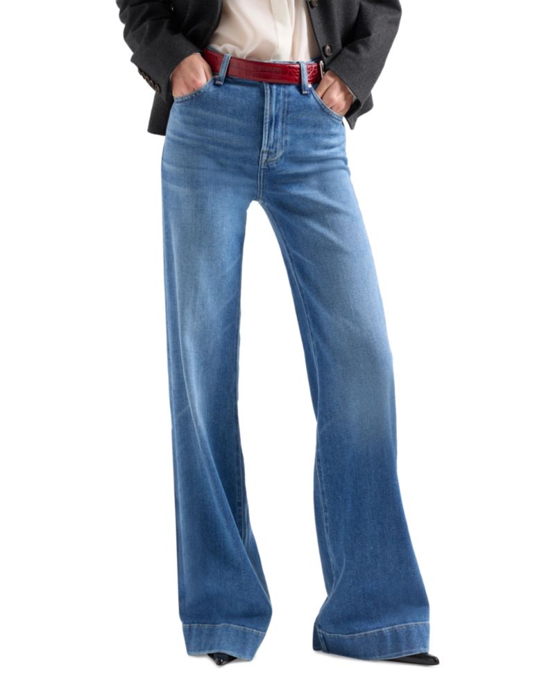 Women's Modern Dojo High-Rise Wide-Leg Flare Jeans