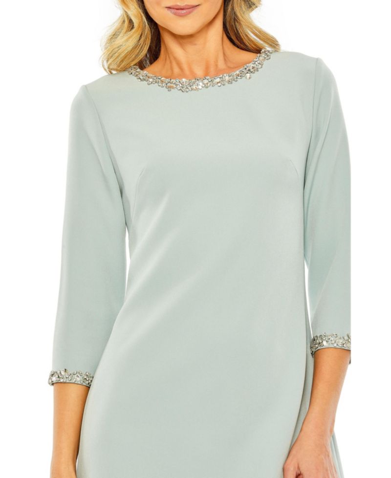Women's Embellished A-Line Cocktail Dress