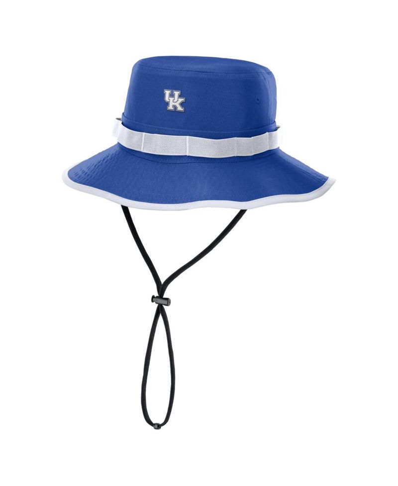 Men's Royal Kentucky Wildcats 2025 Sideline Apex Boonie Performance Bucket Hat