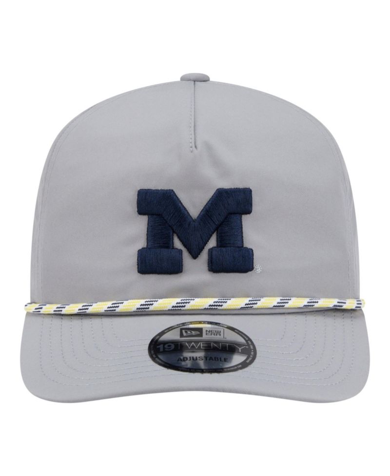 Men's Gray Michigan Wolverines 19TWENTY Adjustable Hat