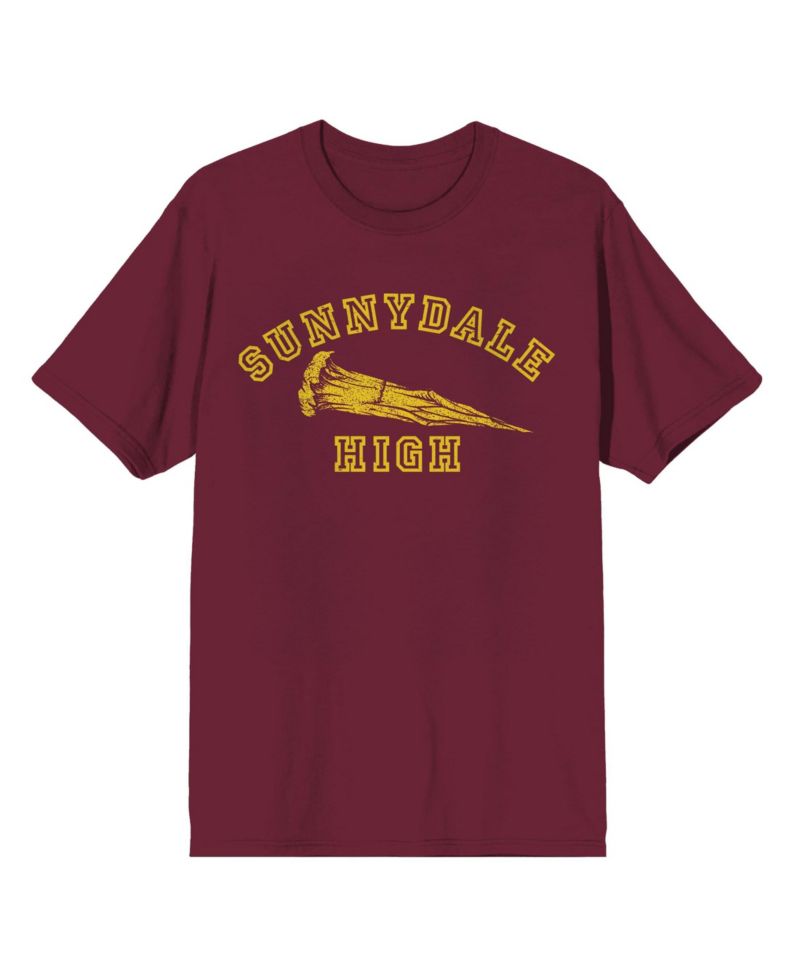 Men's Slayer Sunnydale High Adult Crew Neck Short Sleeve