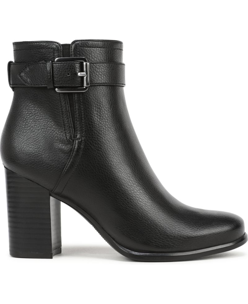 Women's Solana Block Heel Zipper Short Booties
