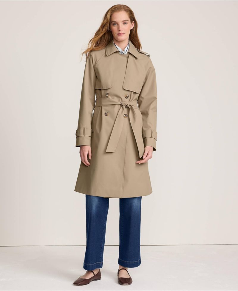 Women's Squall Waterproof Modern Trench Raincoat