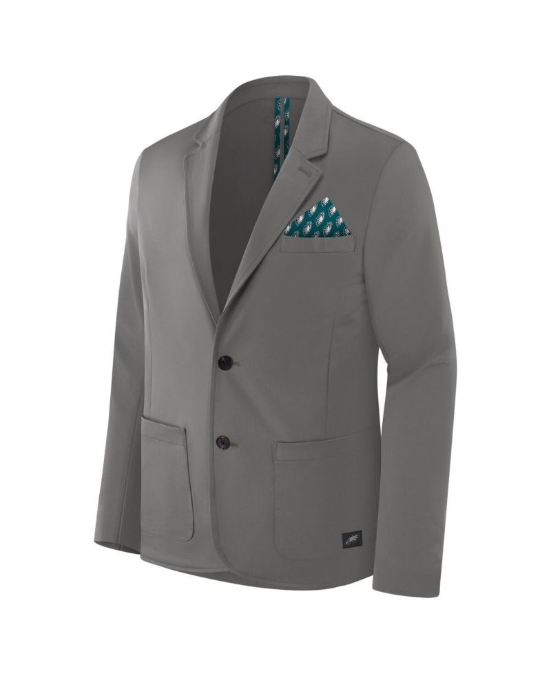 Men's Graphite Philadelphia Eagles Man-In-Motion Blazer