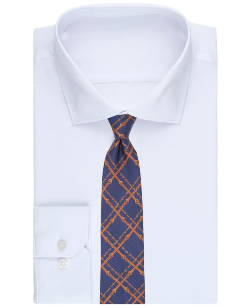 Men's Saddlecrest Plaid Print Classic Tie