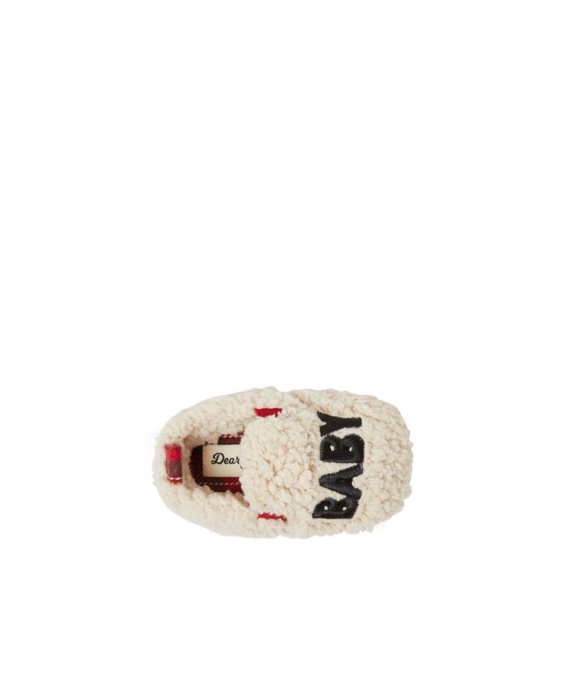 Baby Bear Faux Shearling Closed Back Slipper