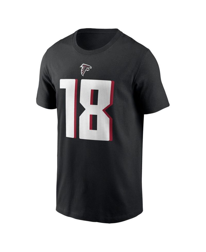 Nike Men's Kirk Cousins Black Atlanta Falcons Player Name & Number T-Shirt