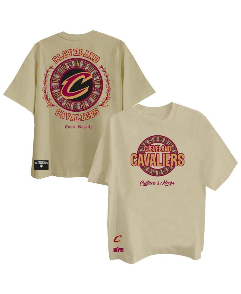 Men's Khaki Cleveland Cavaliers Worldwide Collection Premium T-Shirt