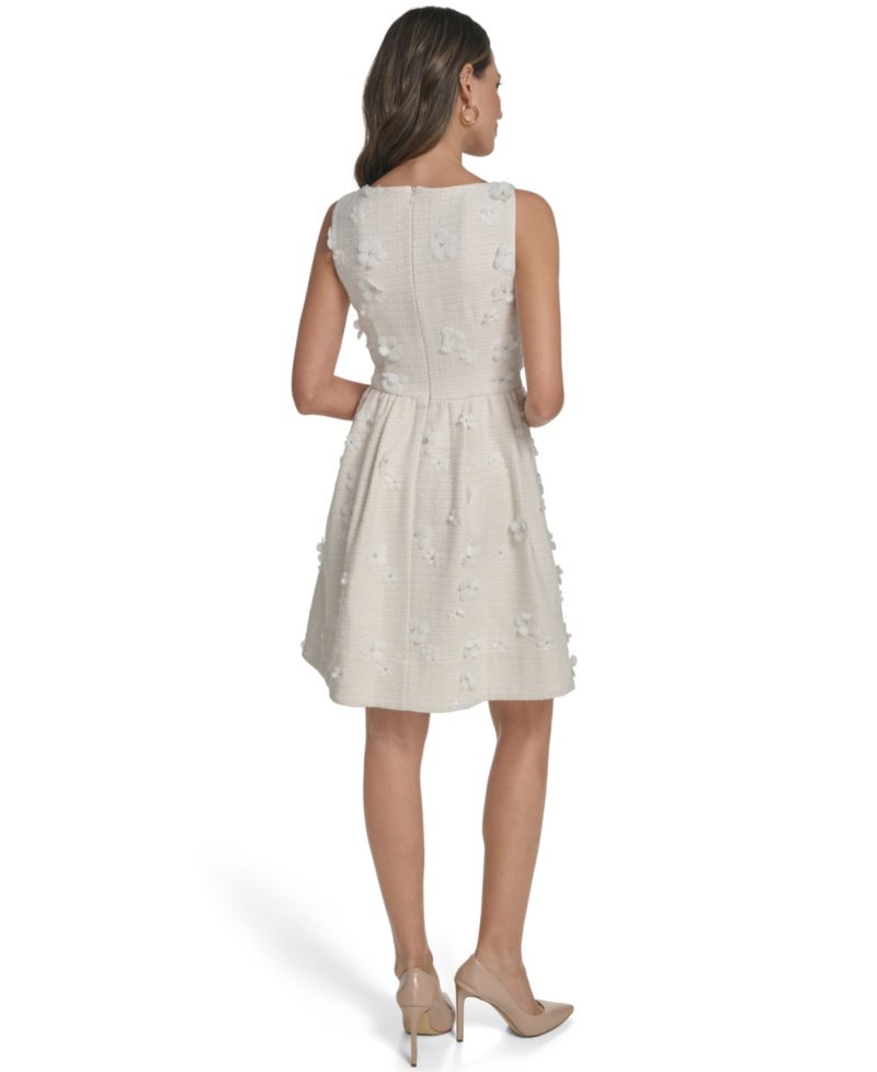 Petite Scoop Neck Short Dress