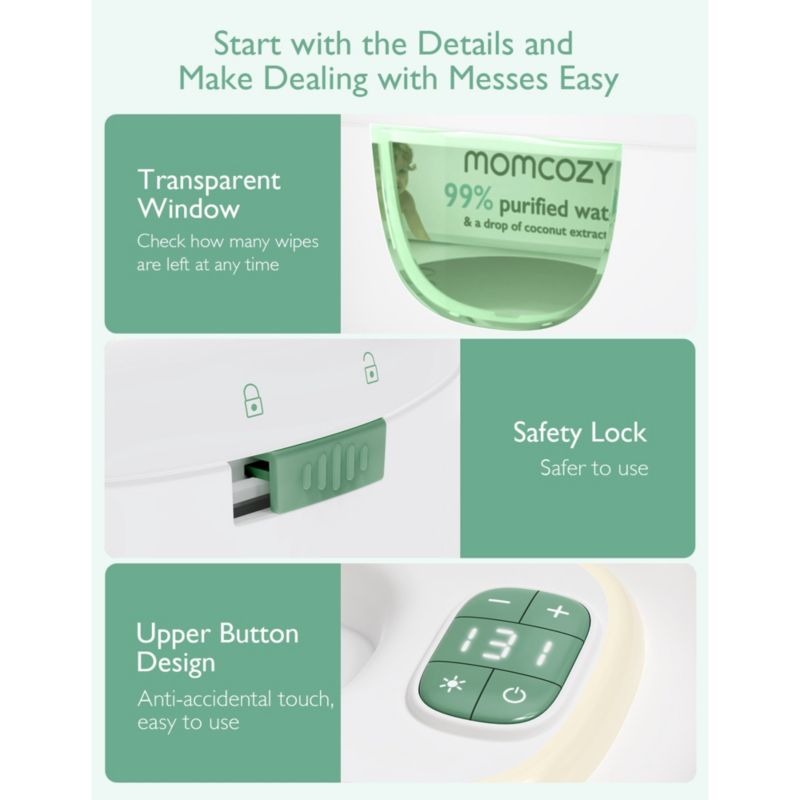 Large Capacity Baby Wipe Warmer