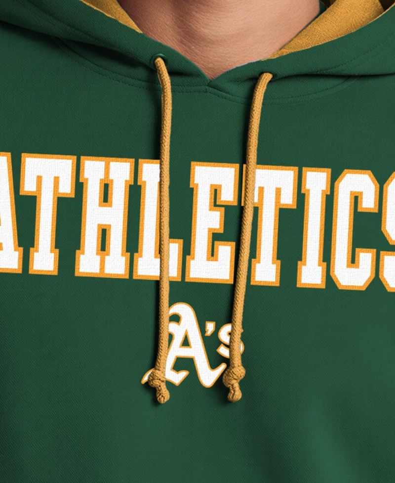 Men's Green Athletics Fleece Hoodie