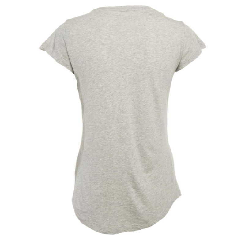 Women's Grey Jersey Skinny Rnr Strass Top