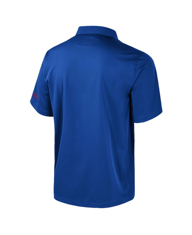 Men's Royal Kansas Jayhawks Strike Bowling Button-Up Shirt