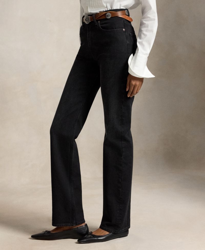 Women's Relaxed Straight High-Rise Jeans