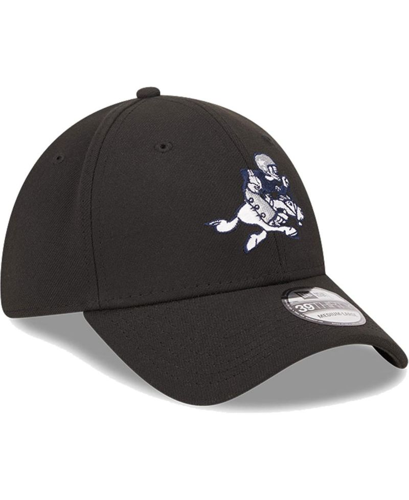 Men's Black Dallas Cowboys Retro Joe Main 39THIRTY Flex Hat