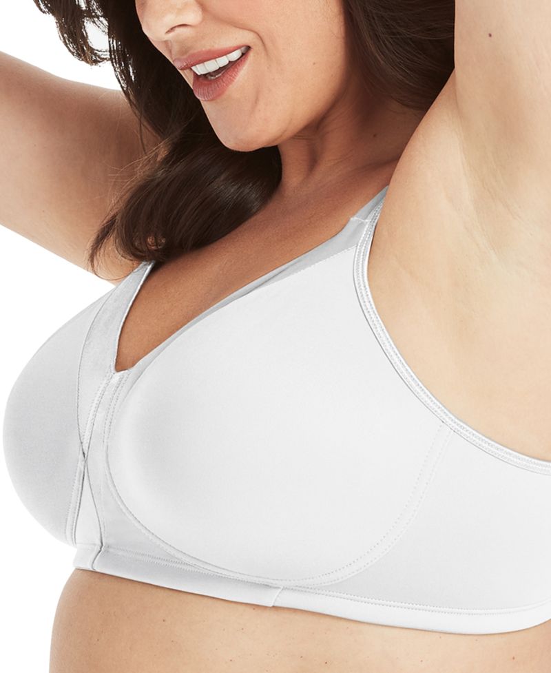 Full Figure 18 Hour Sleek & Smooth Wireless Bra 4803, Online Only