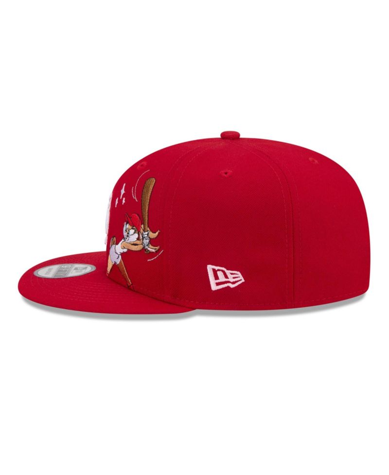 Men's Red St. Louis Cardinals Looney Tunes Lola Bunny 9FIFTY Snapback Hat