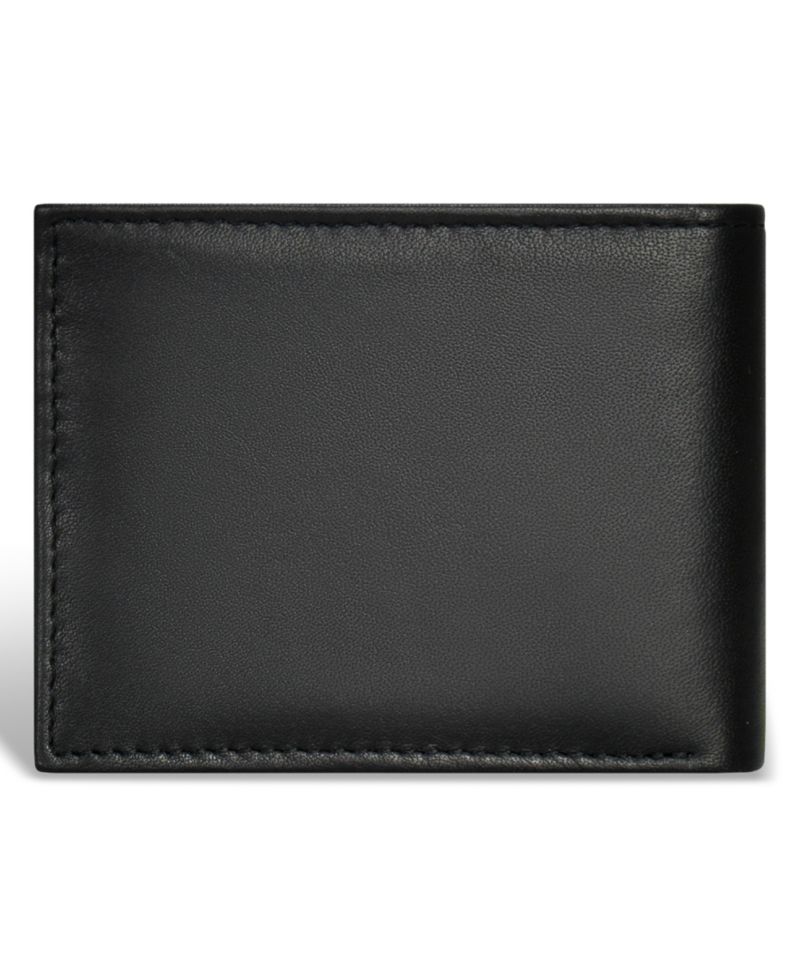 Men's Classic Collection Leather Center-Wing Wallet