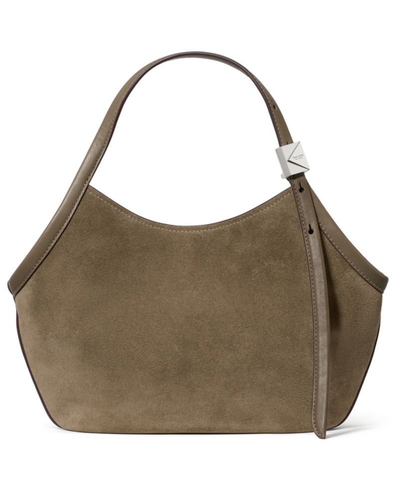 Deco Suede Tulip Small Tote Bag