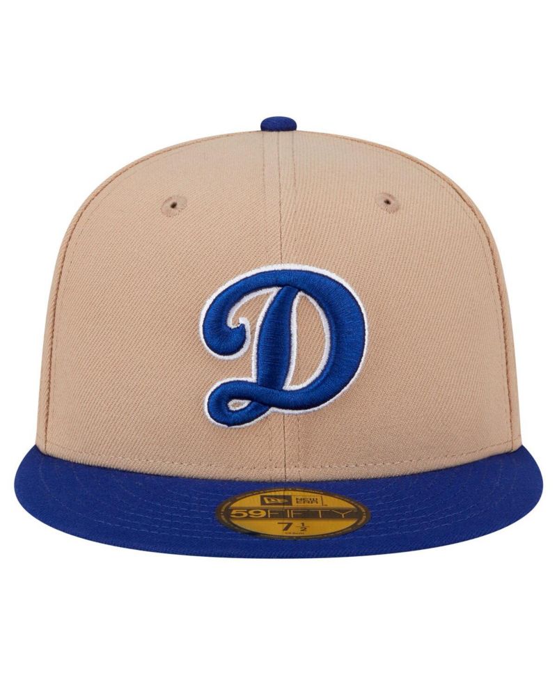 Men's Khaki Los Angeles Dodgers 59FIFTY Fitted Hat