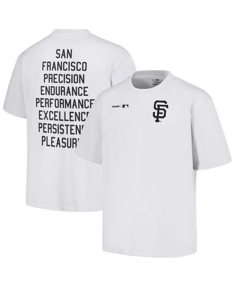 Men's White San Francisco Giants Precision T-shirt