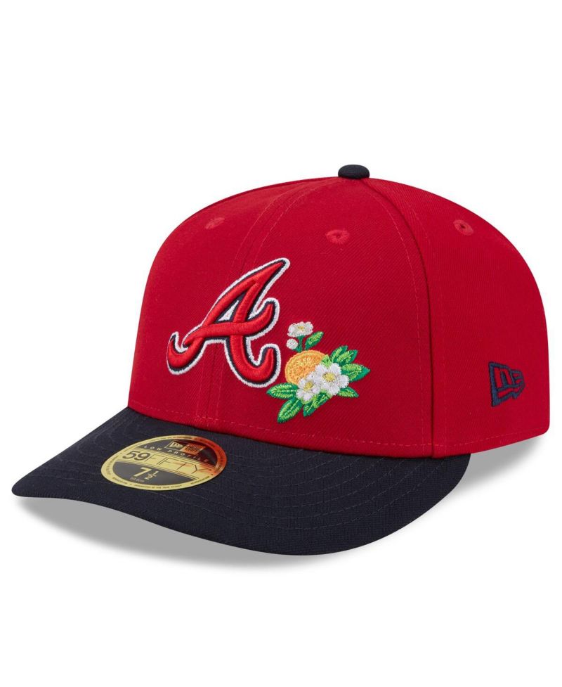 Men's Red/Navy Atlanta Braves 2026 Spring Training Low Profile 59FIFTY Fitted Hat