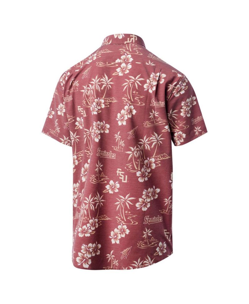 Men's Garnet Florida State Seminoles Classic Button-Up Shirt