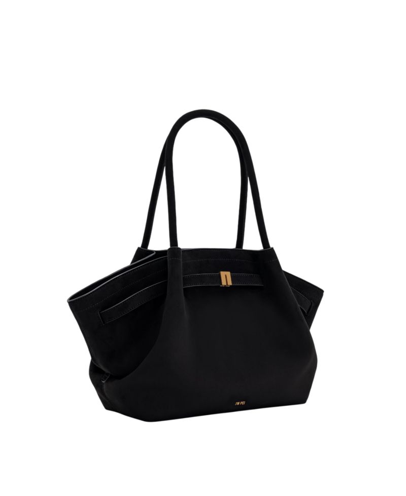 Hana Medium Faux Suede Tote Bag