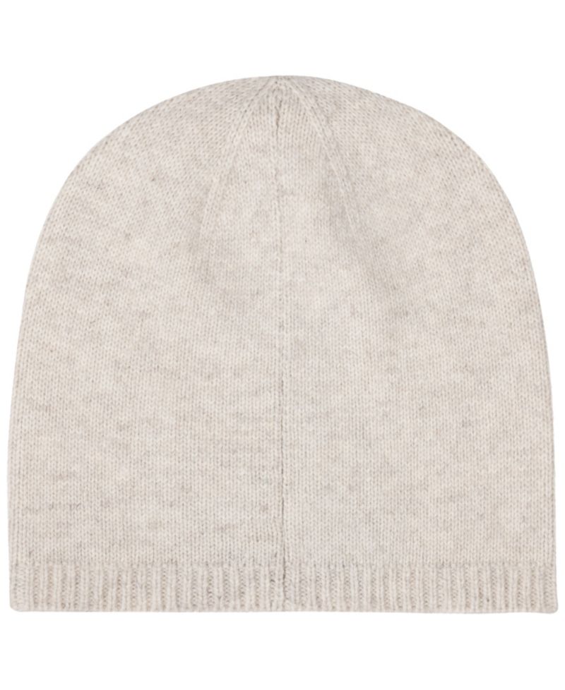 Embroidered Logo Rib Knit Hat
