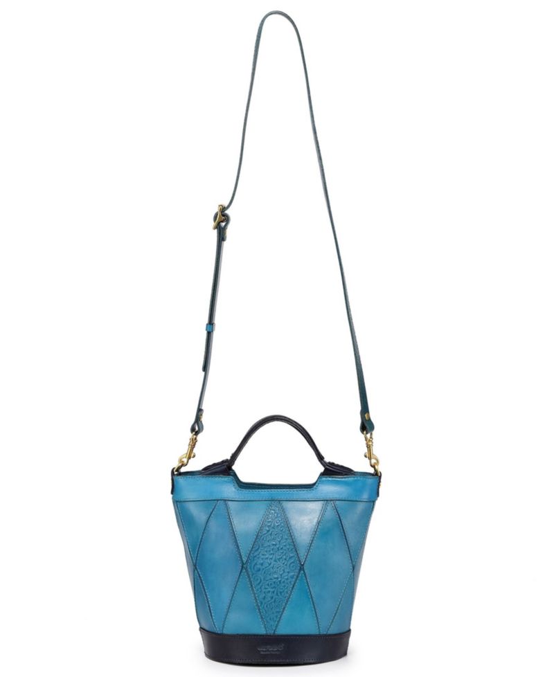 Primrose Mini Leather Crossbody Tote Bag