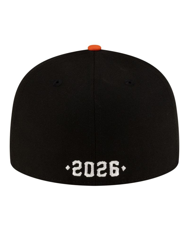 Men's Black San Francisco Giants vs. Monterrey Sultanes 2026 Matchup 59FIFTY Fitted Hat