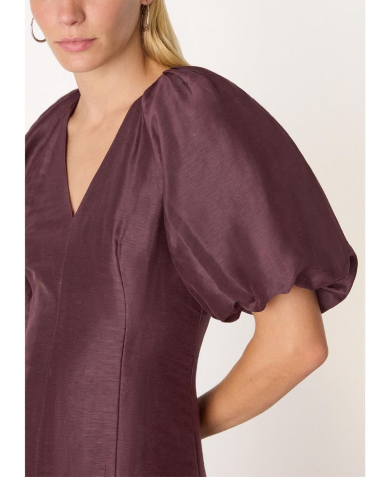 Women's Silk Blend Taffeta Maxi Dress