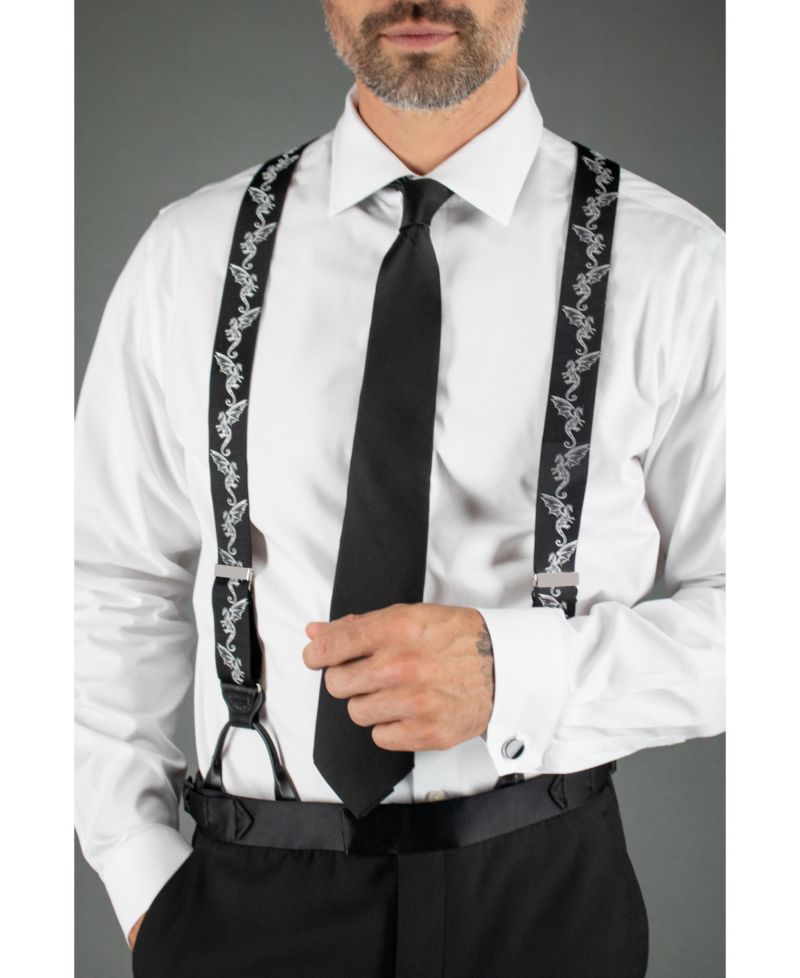 Big & Tall Sutton Solid Color Silk Necktie
