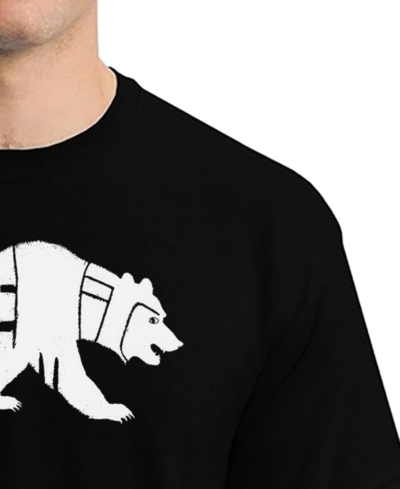 Men's Yosemite Bear Word Art T-Shirt