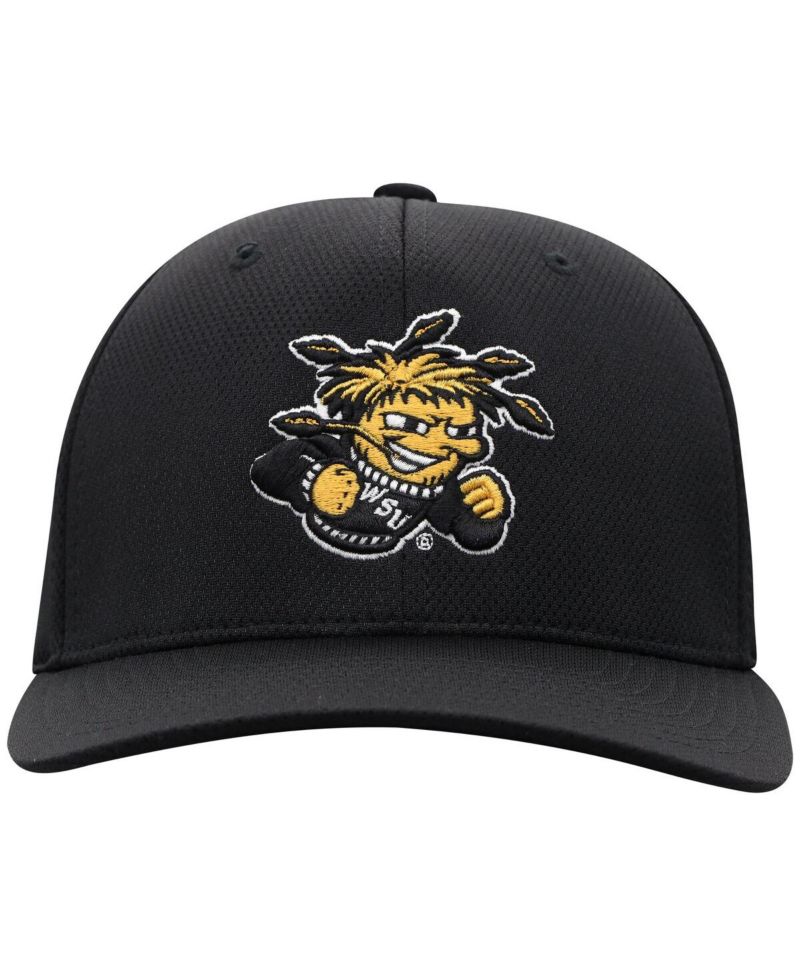 Men's Black Wichita State Shockers Reflex Flex Hat