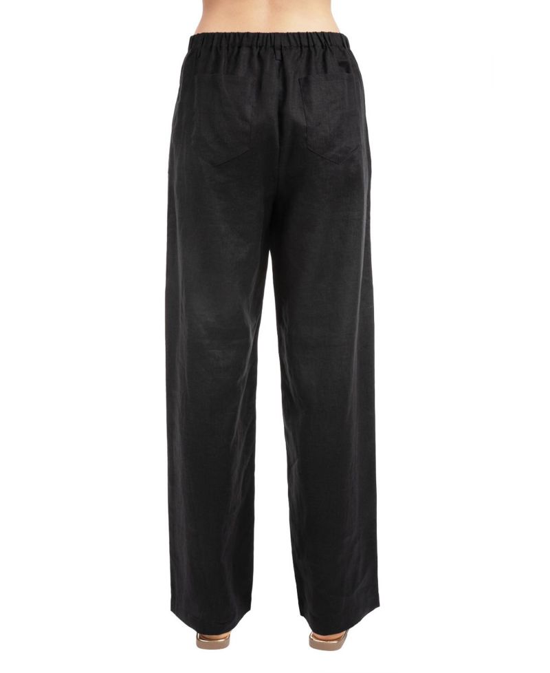 Women's Linen Drawcord Pant